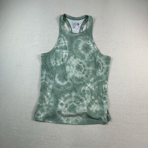 Mountain Hardwear Green Tie Dye Crater Lake Tank (S)